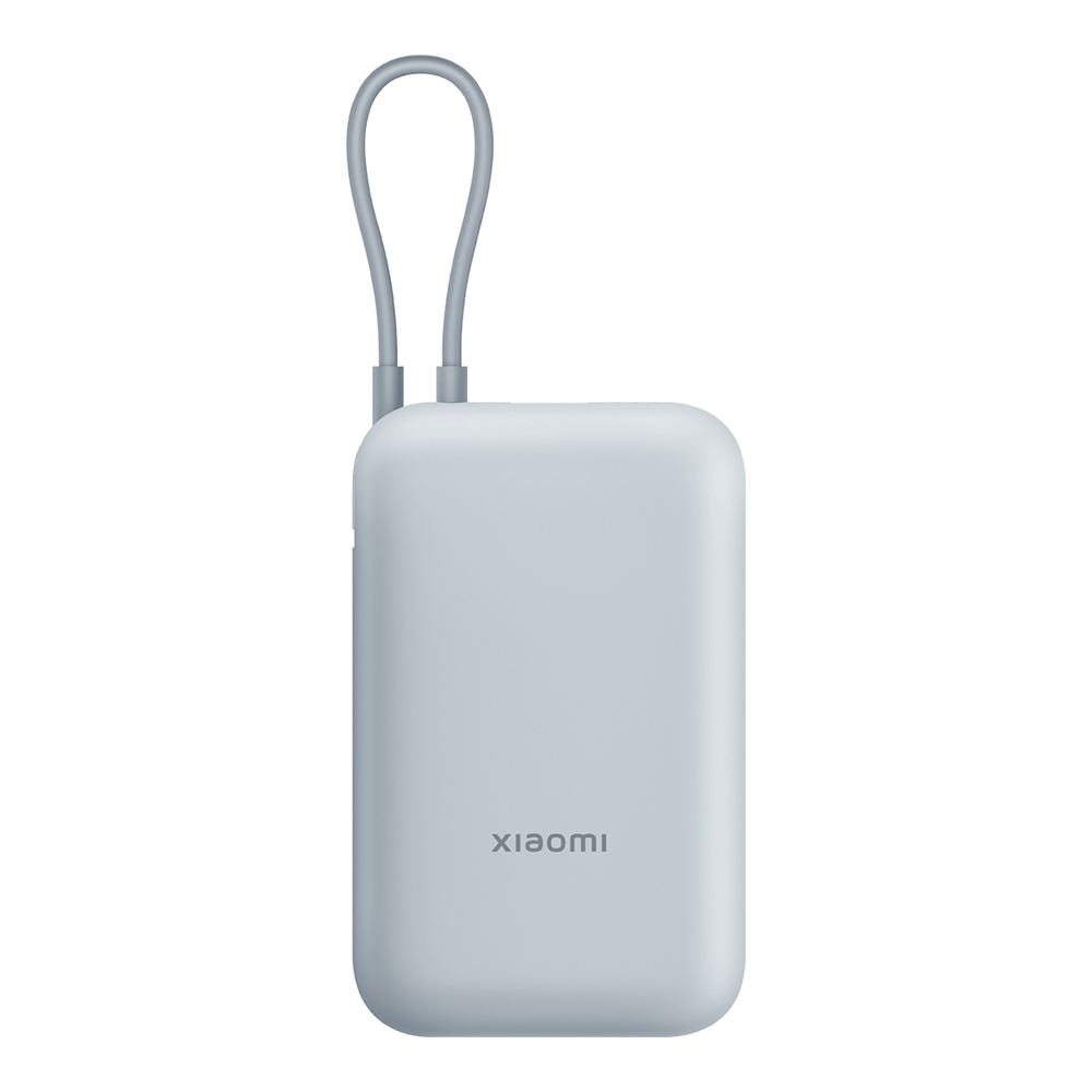 Xiaomi 22.5W Power Bank 10000mAh (Integriertes Kabel) | Eisblau